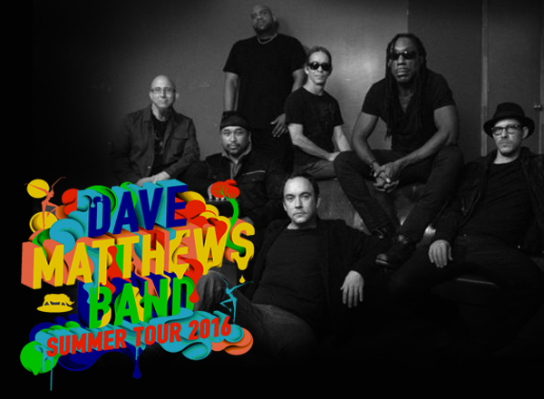 Dave Matthews Band Summer Tour 2016 at BB&T Pavilion