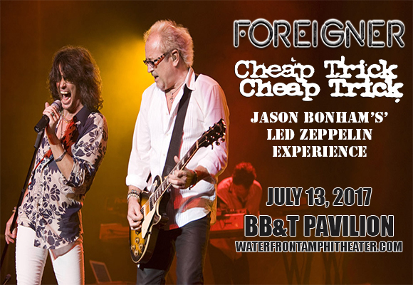 Foreigner, Cheap Trick & Jason Bonham's Led Zeppelin Experience at BB&T Pavilion
