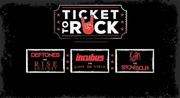 2017 Ticket to Rock (Includes All Performances at Festival Pier & BB&T Pavilion) at BB&T Pavilion