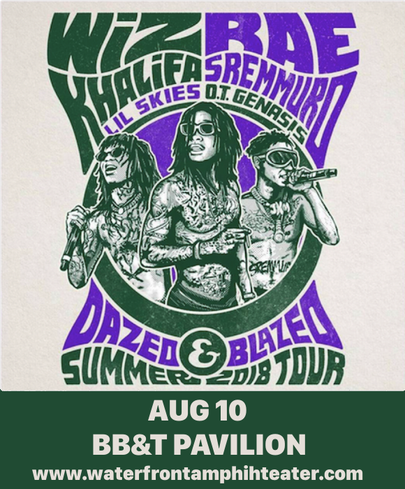 Wiz Khalifa & Rae Sremmurd at BB&T Pavilion