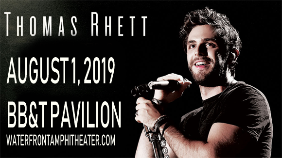 Thomas Rhett, Dustin Lynch & Russell Dickerson at BB&T Pavilion