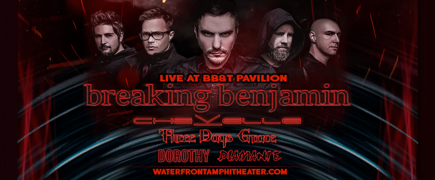 Breaking Benjamin at BB&T Pavilion