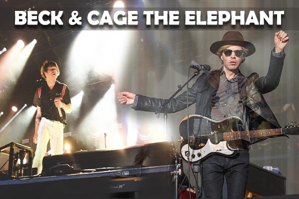 Beck & Cage The Elephant at BB&T Pavilion