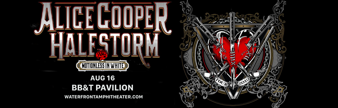 Alice Cooper & Halestorm at BB&T Pavilion