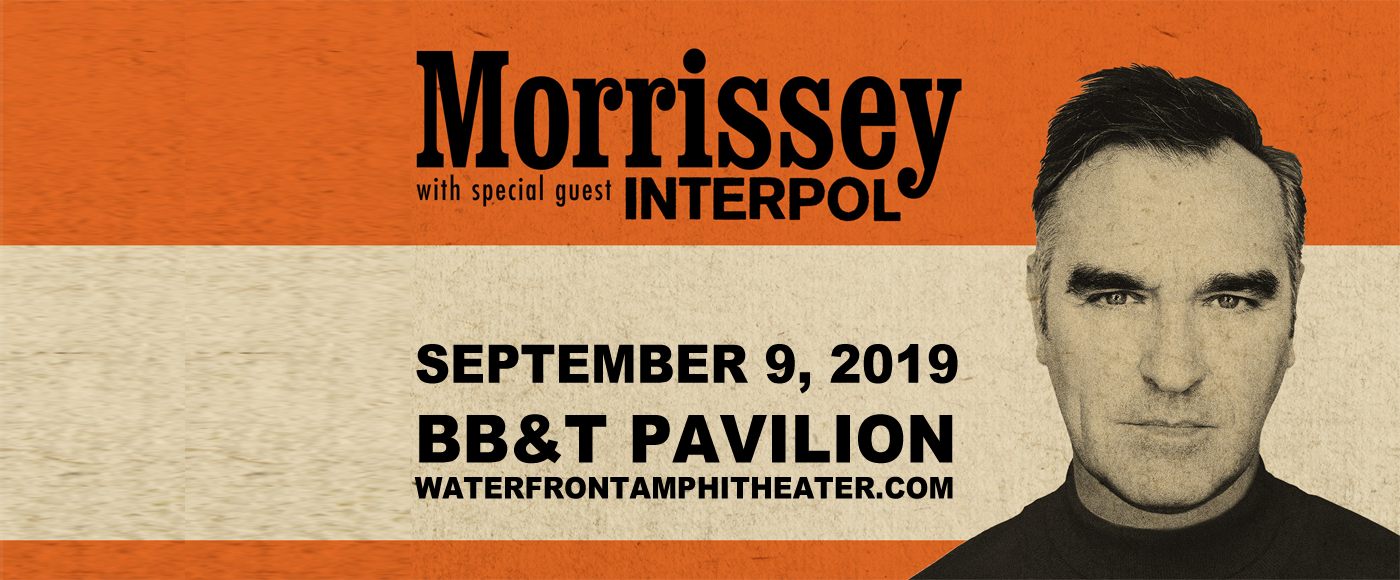 Morrissey & Interpol at BB&T Pavilion
