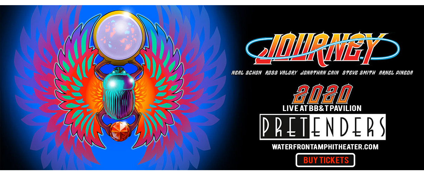 Journey & The Pretenders at BB&T Pavilion tickets Journey & The Pretenders at BB&T Pavilion