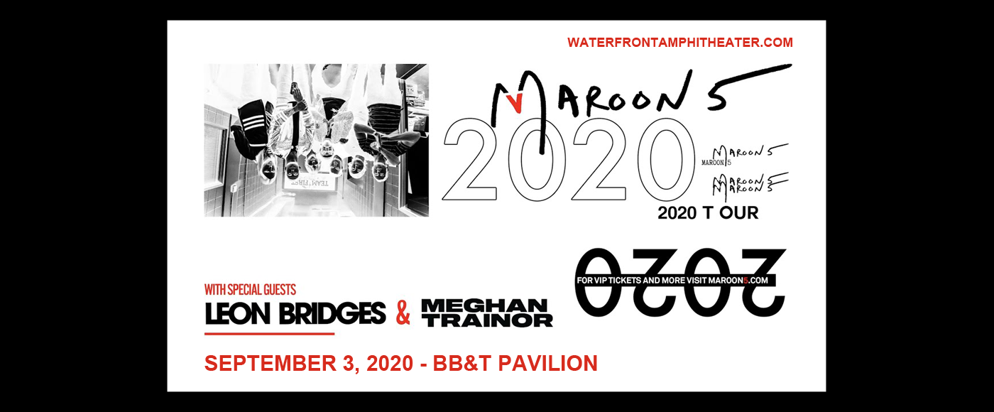 Maroon 5 & Meghan Trainor at BB&T Pavilion tickets Maroon 5 & Meghan Trainor at BB&T Pavilion