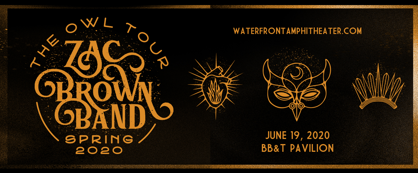 Zac Brown Band at BB&T Pavilion tickets Zac Brown Band at BB&T Pavilion