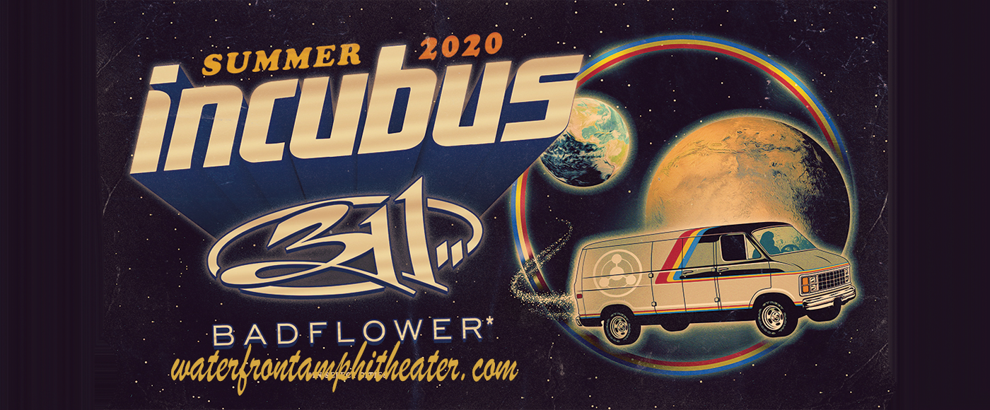 Incubus, 311 & Badflower at BB&T Pavilion tickets Incubus, 311 & Badflower at BB&T Pavilion