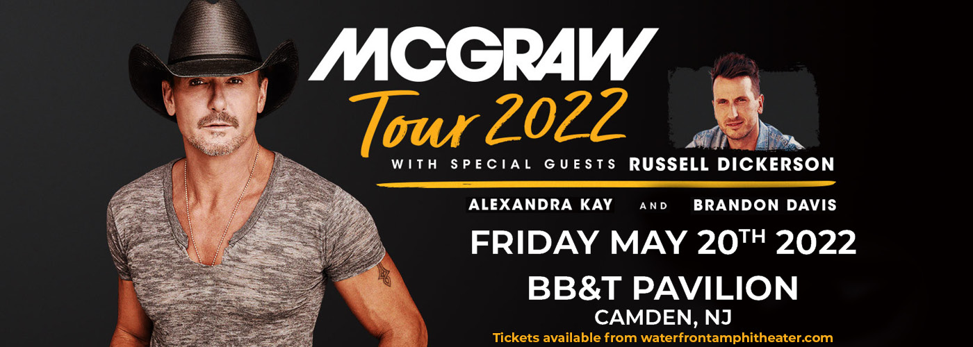 Tim McGraw: McGraw Tour 2022 with Russell Dickerson at BB&T Pavilion