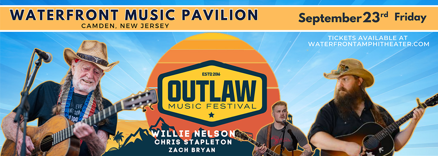Outlaw Music Festival: Willie Nelson, Chris Stapleton & Zach Bryan at Waterfront Music Pavilion