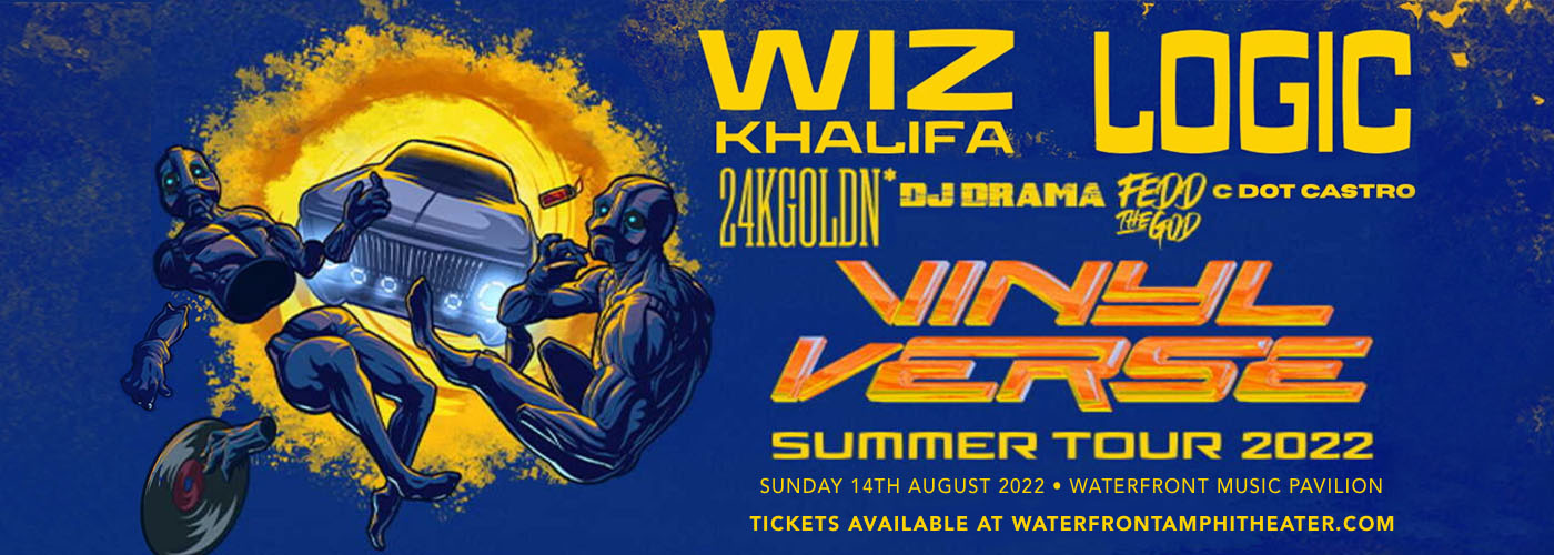 Wiz Khalifa & Logic at Waterfront Music Pavilion