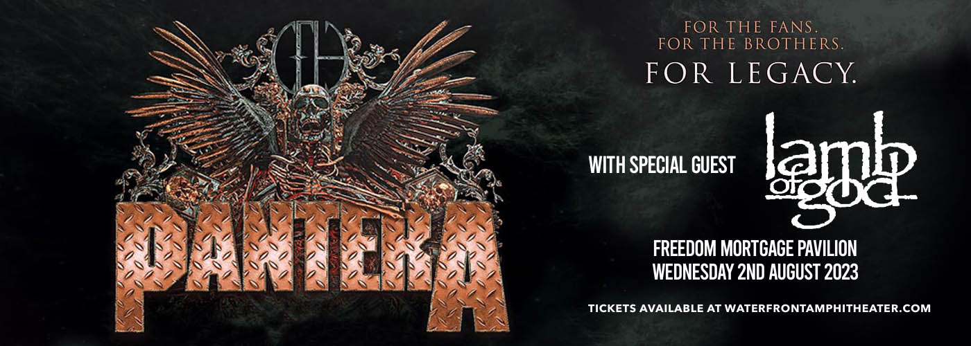 Pantera & Lamb of God at Freedom Mortgage Pavilion