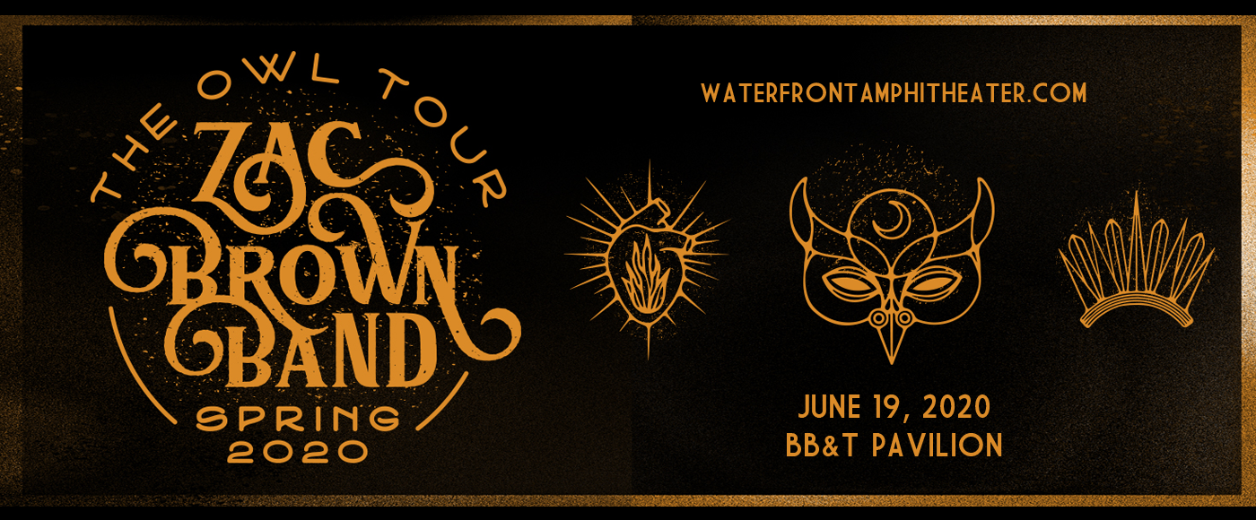 Zac Brown Band [CANCELLED] at BB&T Pavilion