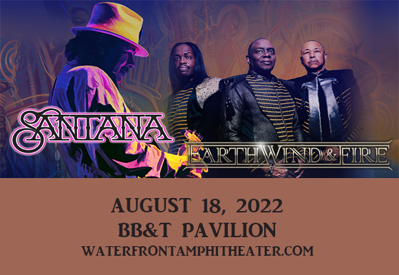 Santana & Earth, Wind and Fire at BB&T Pavilion
