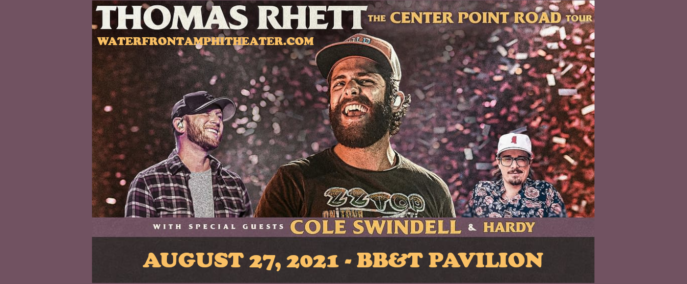 Thomas Rhett & Cole Swindell at BB&T Pavilion