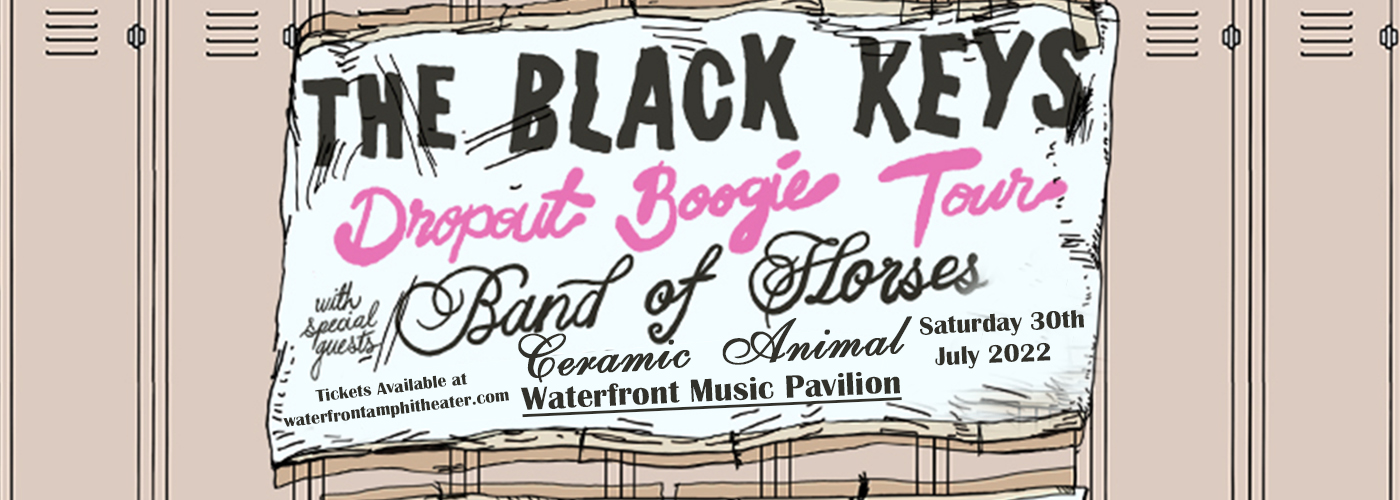 The Black Keys, Band of Horses & Ceramic Animal at Waterfront Music Pavilion