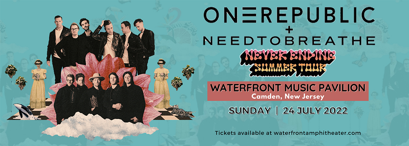 OneRepublic & Needtobreathe at Waterfront Music Pavilion