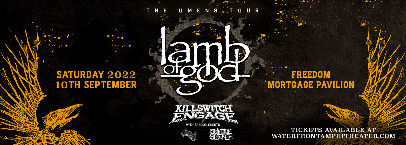 Lamb Of God, Killswitch Engage, Baroness & Suicide Silence at Freedom Mortgage Pavilion