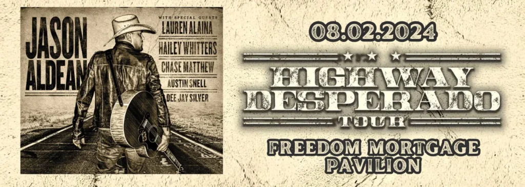 Jason Aldean at Freedom Mortgage Pavilion