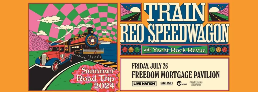 Train at Freedom Mortgage Pavilion